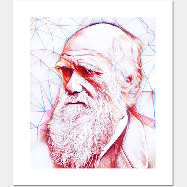Charles Darwin Wall Art by JustLit